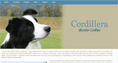 Desktop Screenshot of cordillerabordercollies.com